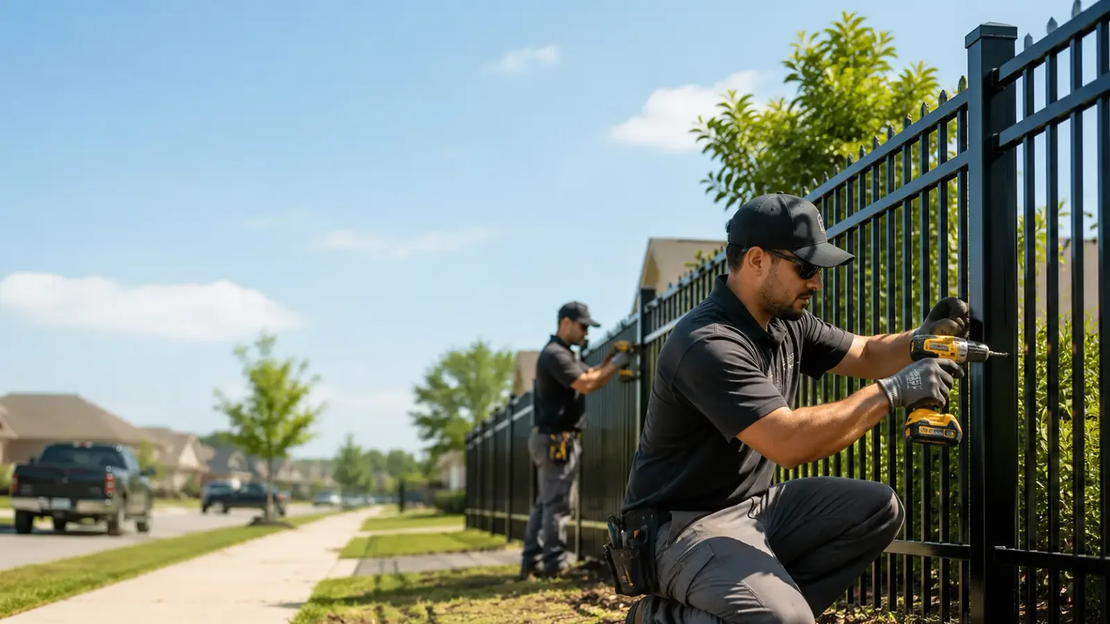 Metal Fence Installation in Centerville, TN